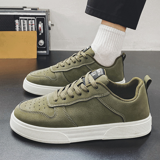 Herren Sneakers ⎜ Modische Schuhe aus Leder mit komfortabler Passform für den Alltag