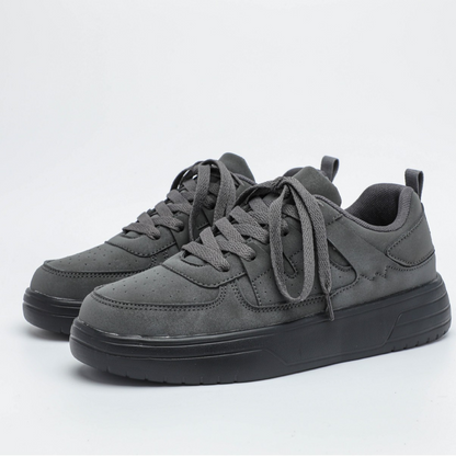 Herren Sneaker ⎜ Bequeme Freizeitschuhe mit dicker Sohle und Vintage-Design für den Alltag