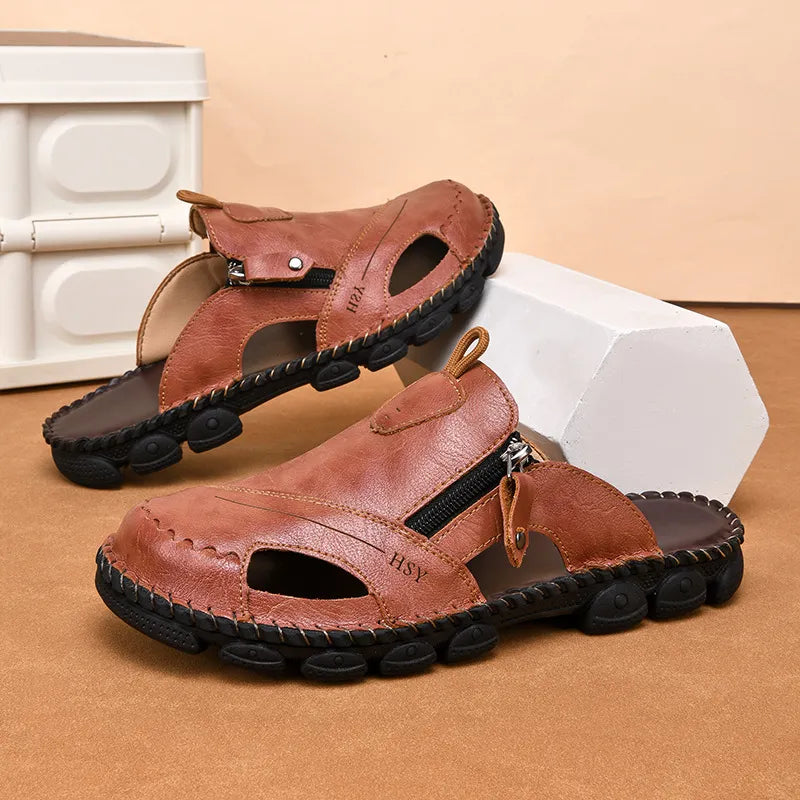 Sommer Slipper für Herren ⎜ Bequeme Freizeitschuhe für Outdoor und Alltag