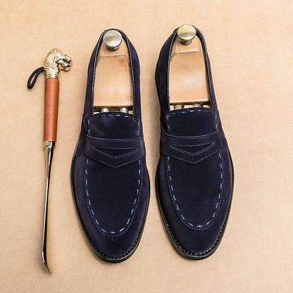 Herren Mokassins ⎜ Elegante Wildleder-Schuhe im Casual-Stil für den Alltag