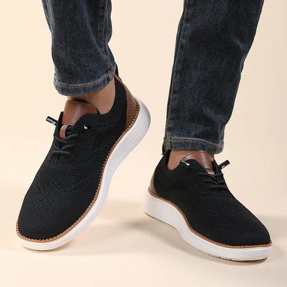 Herren Sneakers ⎜ Atmungsaktive Flyknit-Schuhe für den Alltag mit Bequemem Tragekomfort