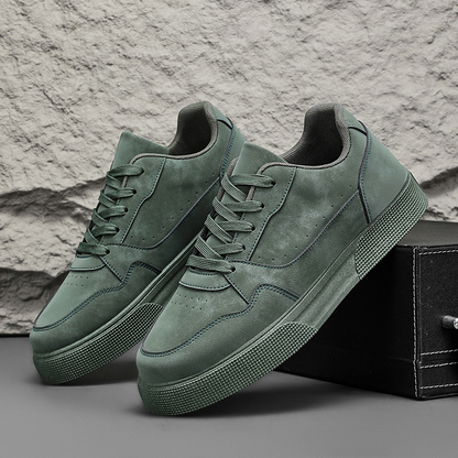 Herren Sneakers ⎜ Bequeme Freizeitschuhe aus Wildleder für Frühjahr und Herbst