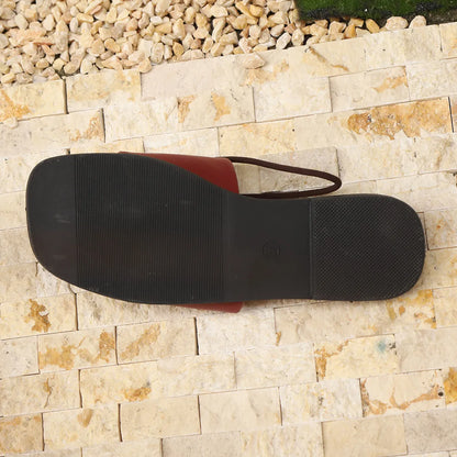 Flache Sandalen für Damen ⎜ Bequeme Flip-Flops im Römischen Stil für den Sommer