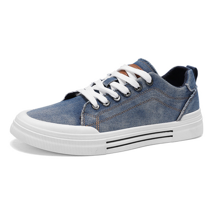 Herren Sneaker ⎜ Atmungsaktive Canvas-Schuhe für den lässigen Freizeitlook