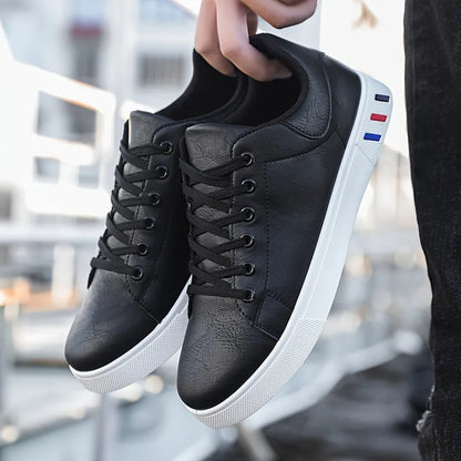 Herren Casual Sneakers ⎜ Trendige Freizeitschuhe mit Hochwertigem Kunstleder und Sportlichem Design