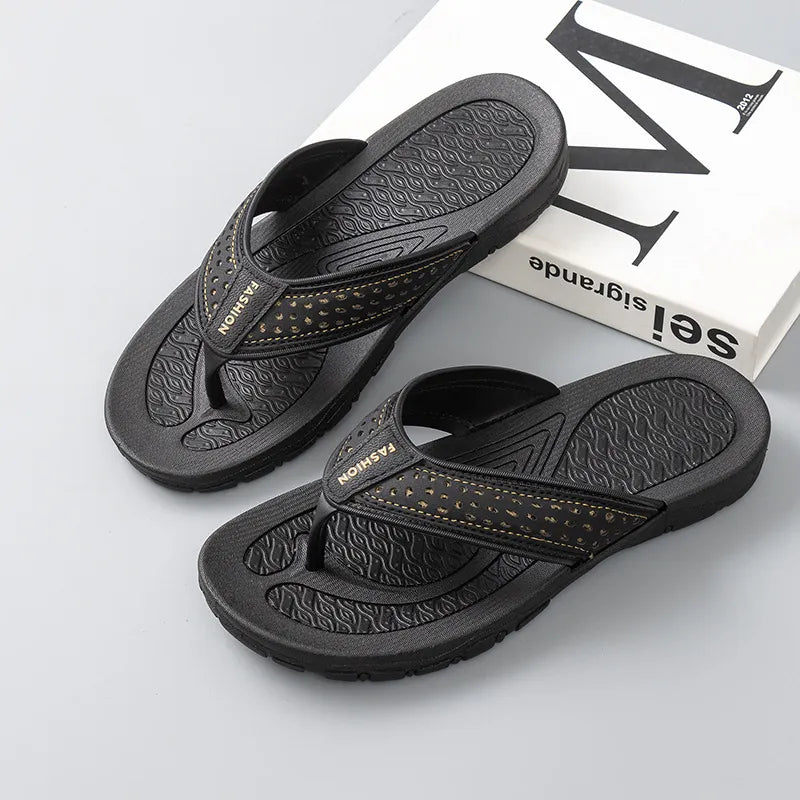 Herren Sandalen für den Sommer ⎜ Bequeme Outdoor-Schuhe mit rutschfester Sohle für Strand und Freizeit