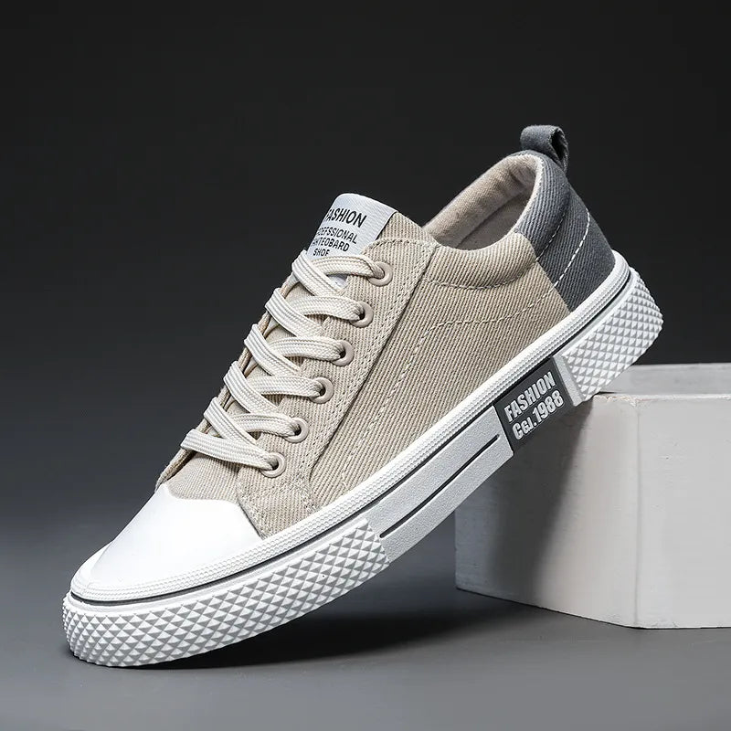 Herren Sneakers ⎜Vielseitige Low-Top Canvas-Schuhe für Sport und Freizeit