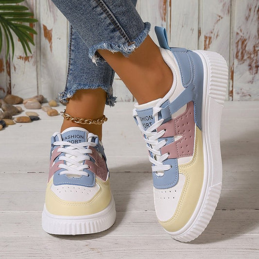 Sneaker für Damen ⎜ Bequeme Schuhe mit Modischem Design und Atmungsaktivem Material für Alltag