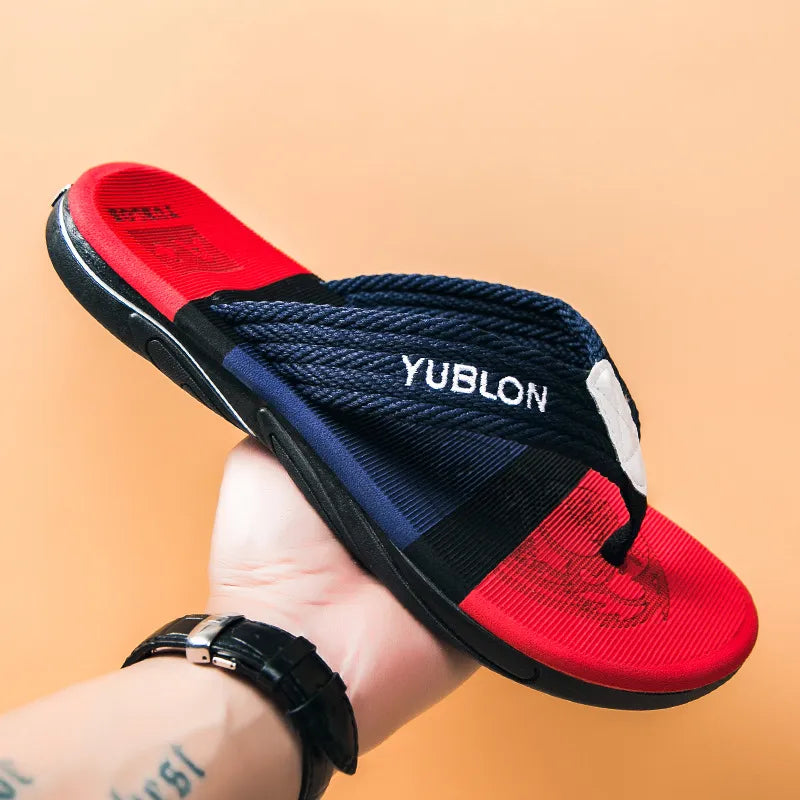 Herren Flip-Flops für den Sommer ⎜ Rutschfeste und Bequeme Sandalen für den Strand und Alltag