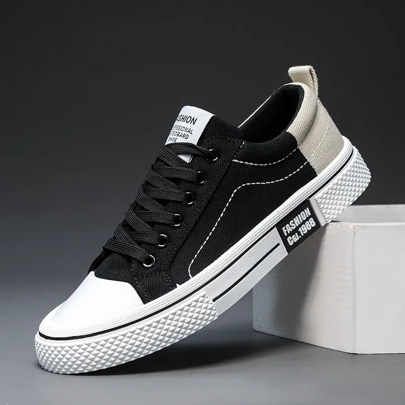 Herren Sneakers ⎜Vielseitige Low-Top Canvas-Schuhe für Sport und Freizeit