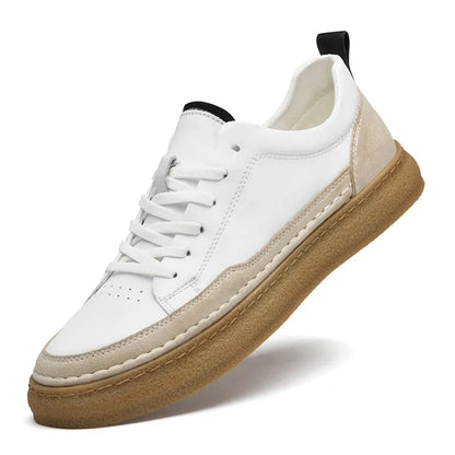Handgenähte Herren Sneakers ⎜Bequeme Freizeitschuhe aus Leder mit weicher Sohle